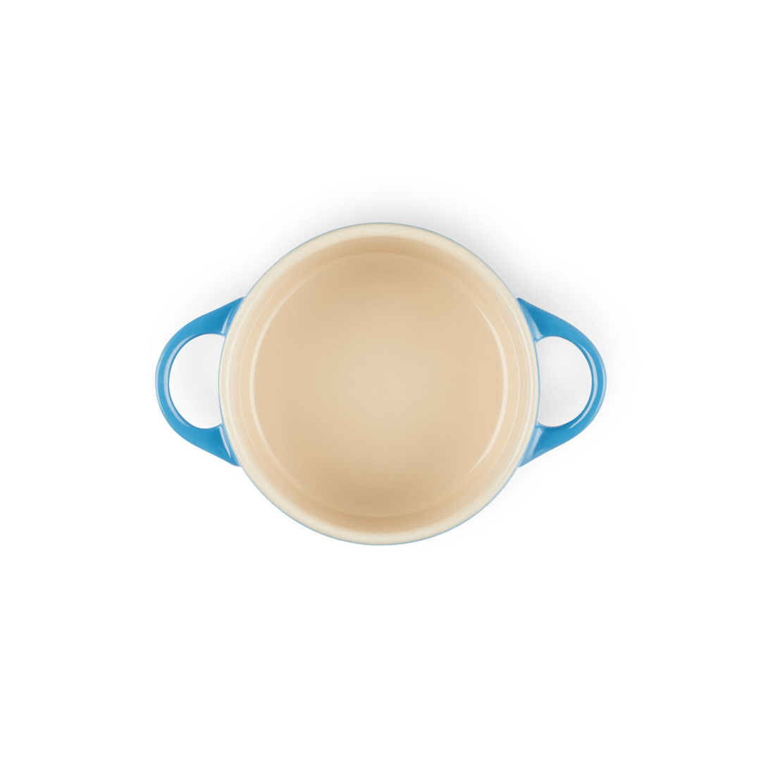 Mini Cocotte Caçarola Cerâmica Azul Marseille Le Creuset - 14 cm