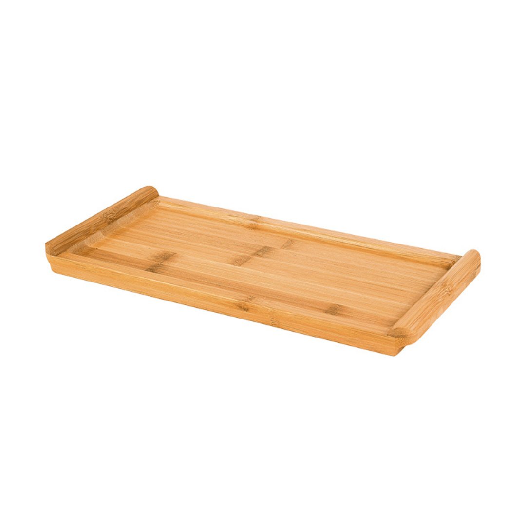 Bandeja de Bambu High com Alça Ecokitchen 28cm