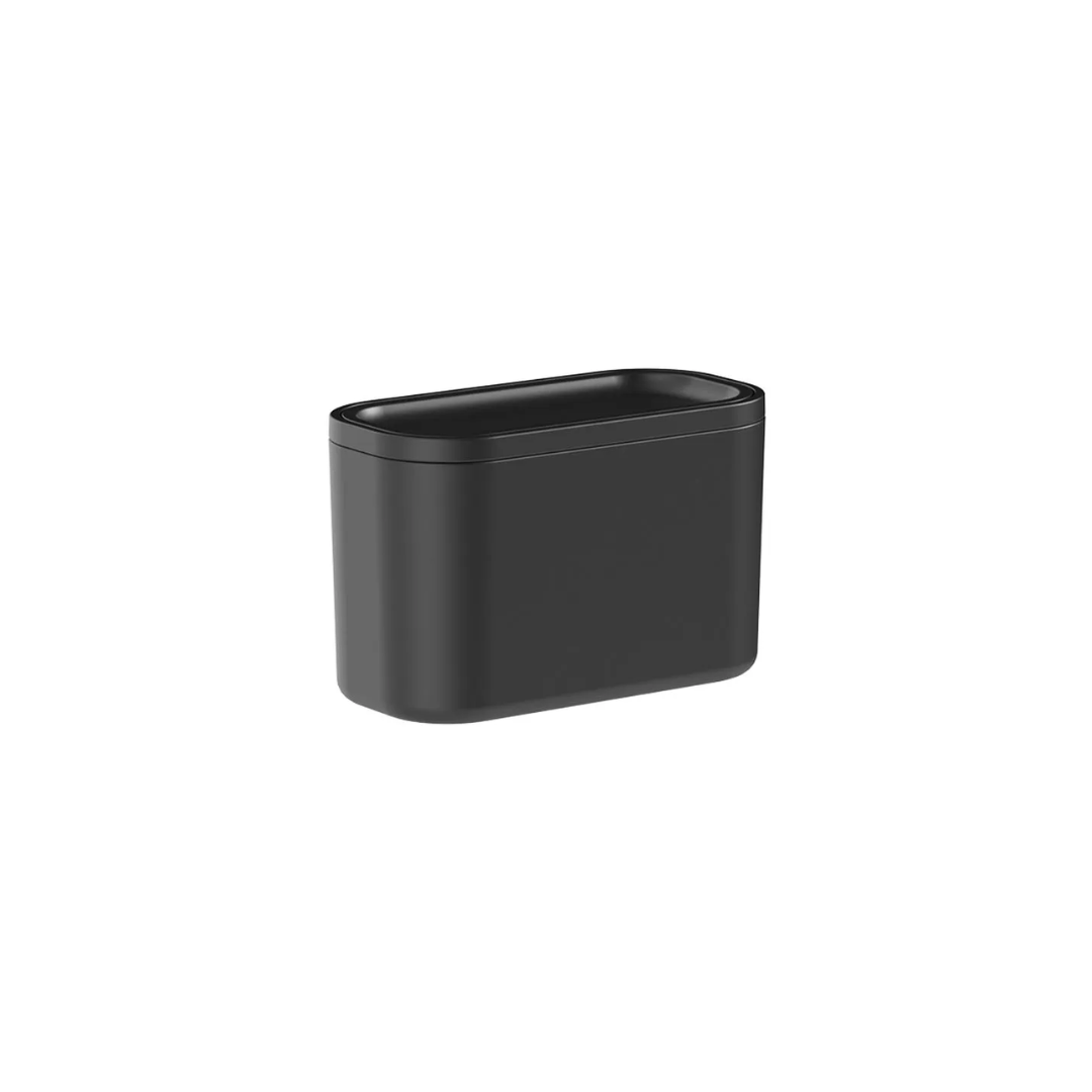 Lixeira de Bancada Basculante Bold Preta 1 Litro