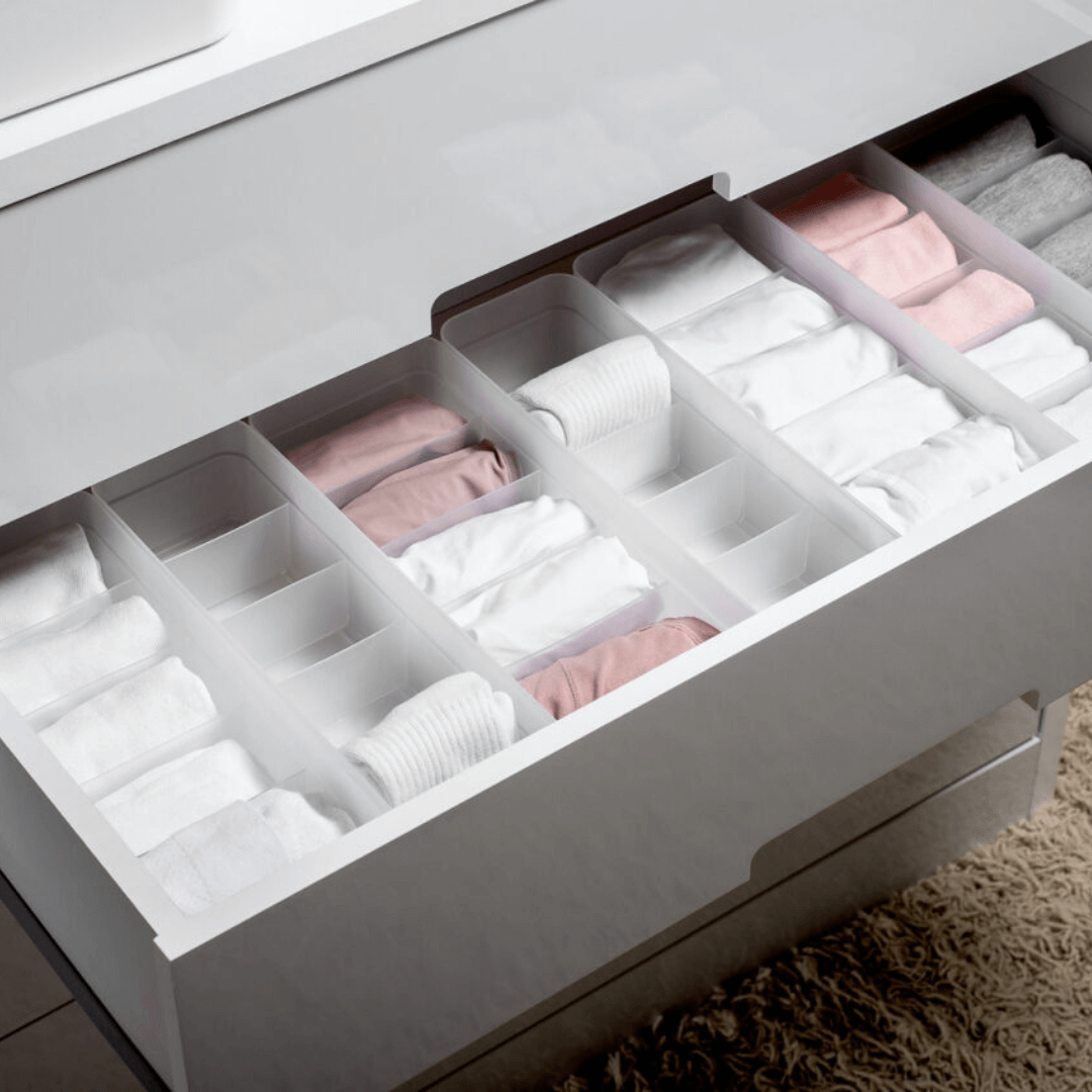 Organizador Colmeia Logic Transparente P 35cm x 10cm