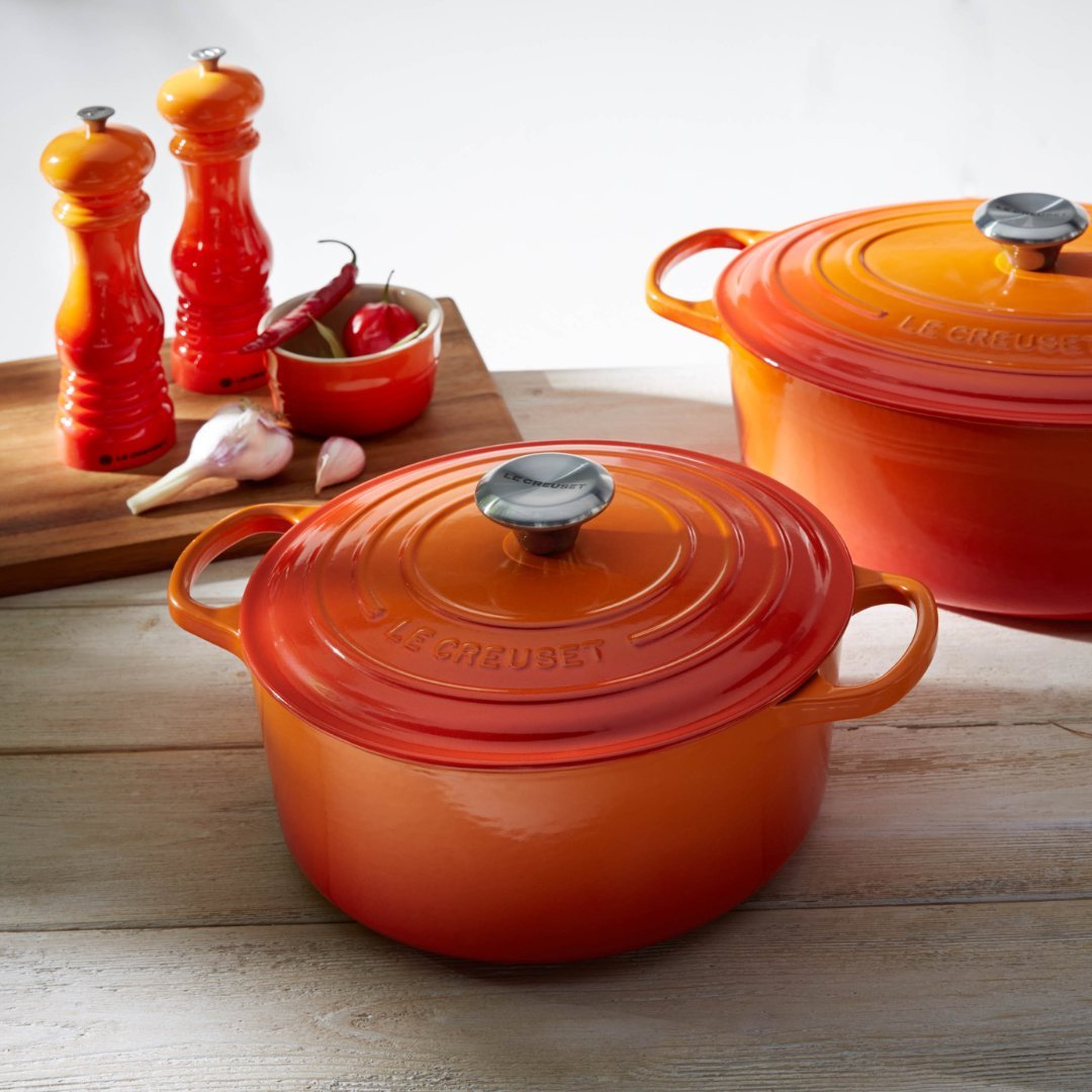 Panela Redonda Signature Laranja 26cm Le Creuset