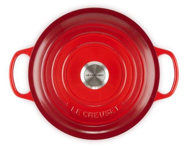 Panela Redonda Signature Vermelha 28cm Le Creuset