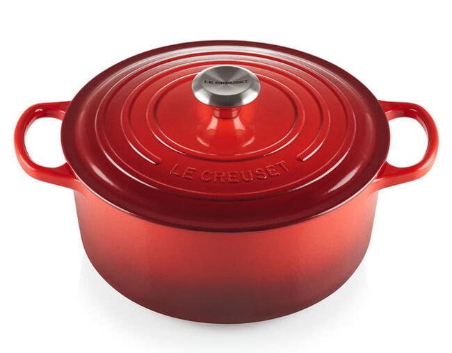 Panela Redonda Signature Vermelha 28cm Le Creuset