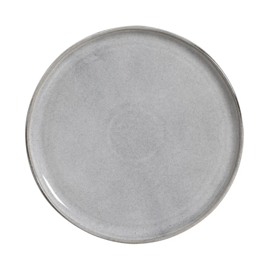 Prato de Sobremesa Bio Dust Cinza 21,5cm