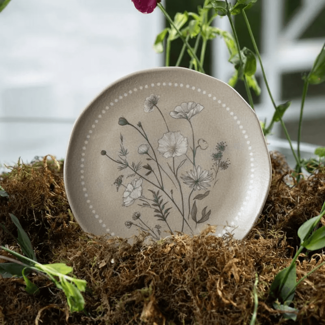 Prato de Sobremesa Orgânico Amana 19,5cm