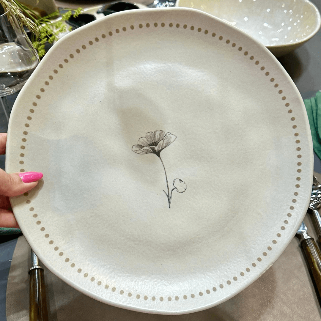 Prato Raso Orgânico Amana 26,5cm