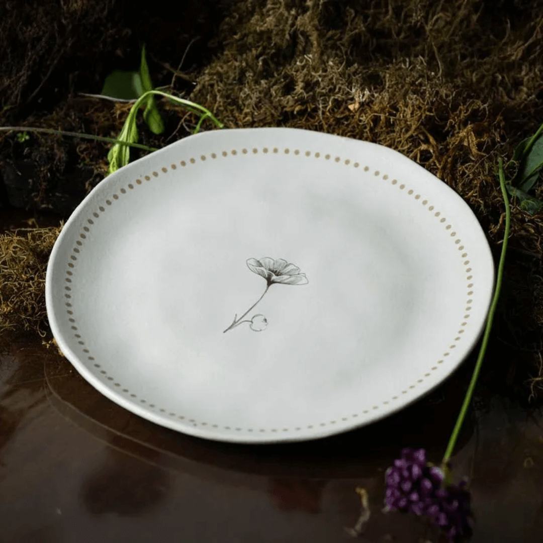 Prato Raso Orgânico Amana 26,5cm