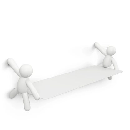 Prateleira Suspensa Buddy Branca - 45,7 cm