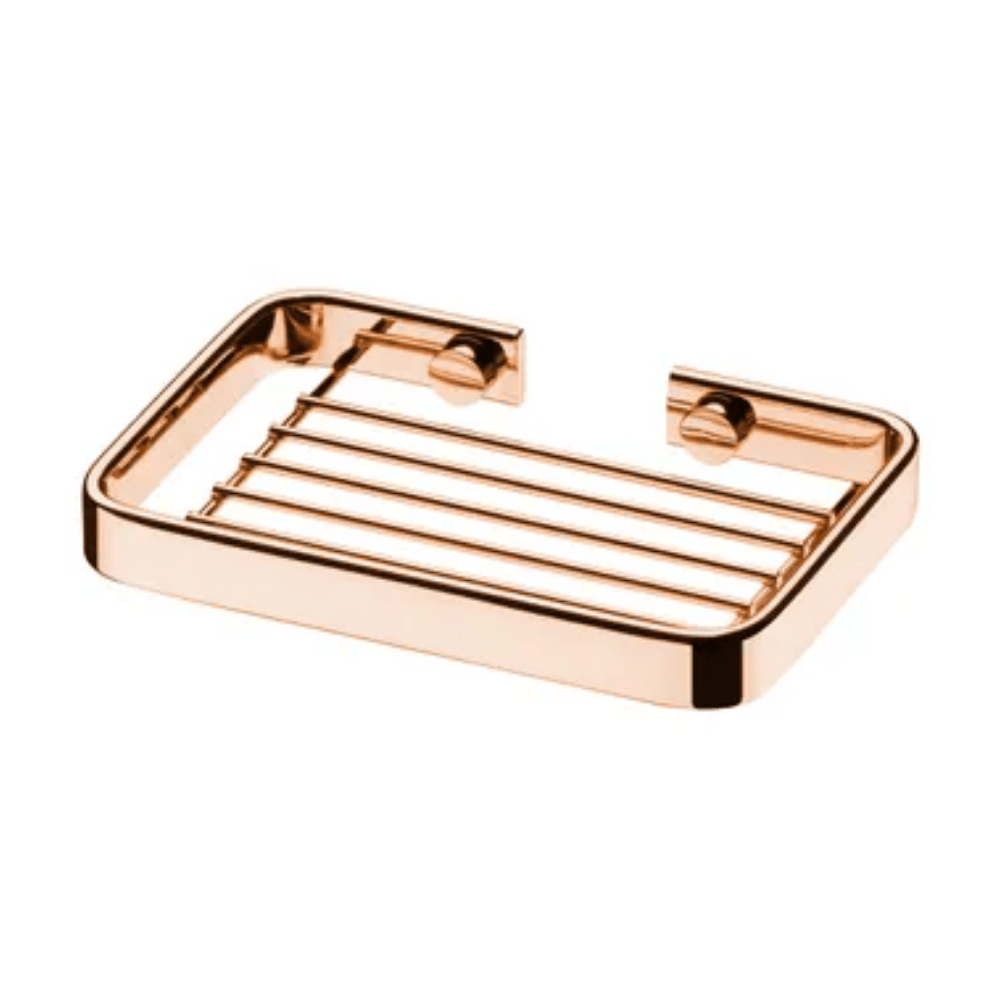 Saboneteira em Aço Piatina Rose Gold