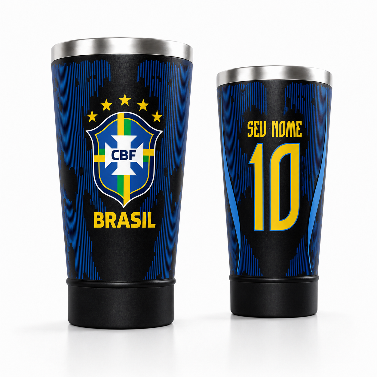 Copo Térmico Azul Personalizado 470ml [FRETE GRÁTIS]