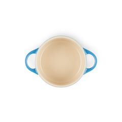 Mini Cocotte Caçarola Cerâmica Azul Marseille Le Creuset - 14 cm