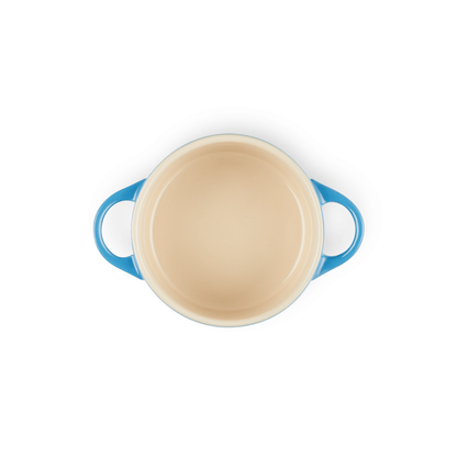 Mini Cocotte Caçarola Cerâmica Azul Marseille Le Creuset - 14 cm