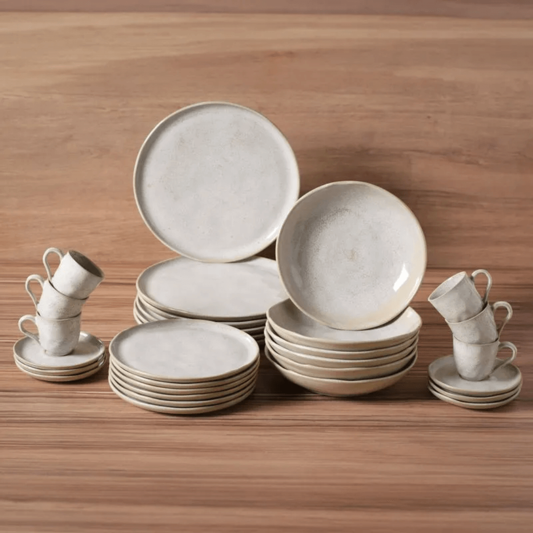 Aparelho de Jantar Orgânico Bio Latte 30 Peças