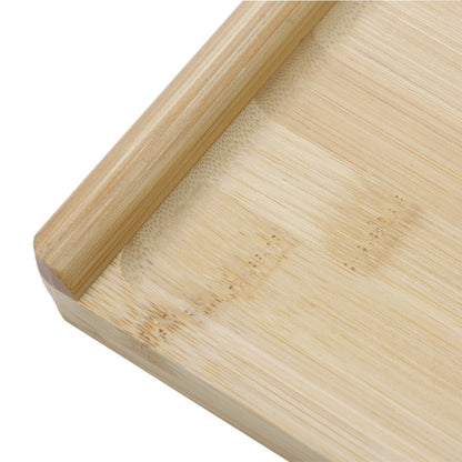 Bandeja de Bambu High com Alça Ecokitchen 28cm