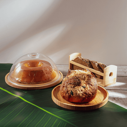 Bandeja de Bambu Round 20 x 20 x 1,5 cm