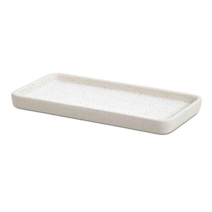 Bandeja em Cerâmica Branca 20cm