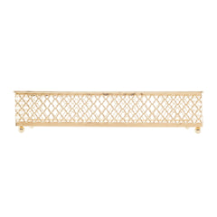 Bandeja em Metal com Espelho Barcelona Dourado 21cm