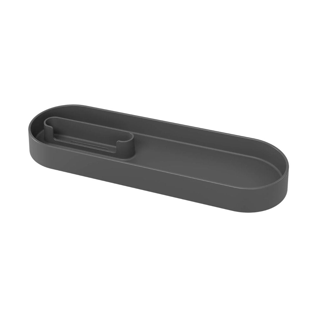 Bandeja para Banheiro com Porta Celular Serene Chumbo