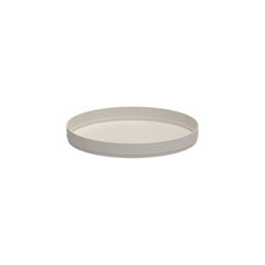 Organizador Giratório Lume Plástico Bege 25,5cm