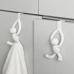 Cabide Gancho de Porta para Encaixar Buddy Branco Umbra - 13 cm
