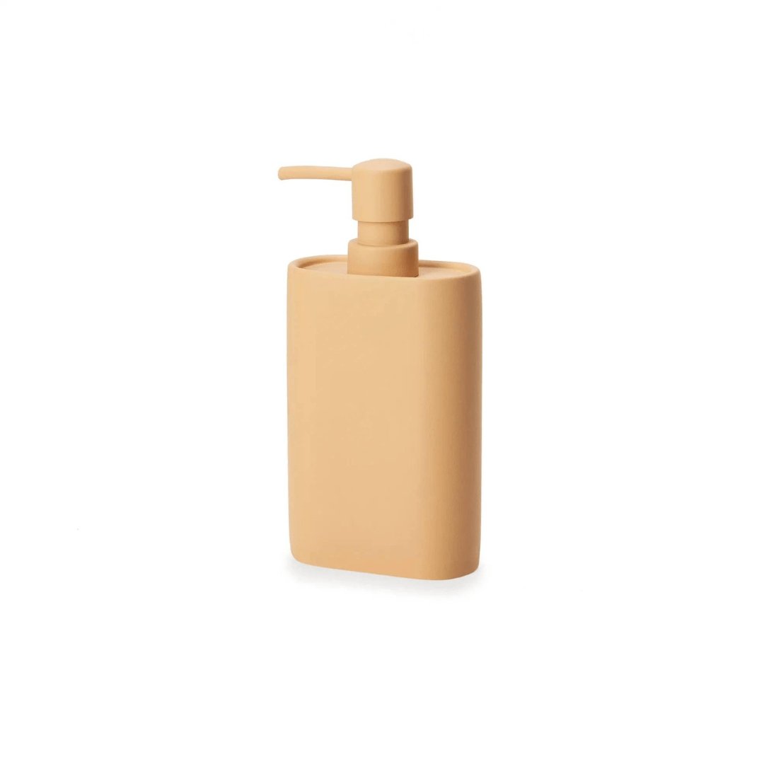 Dispenser Porta Sabonete Liquido Bege 19cm