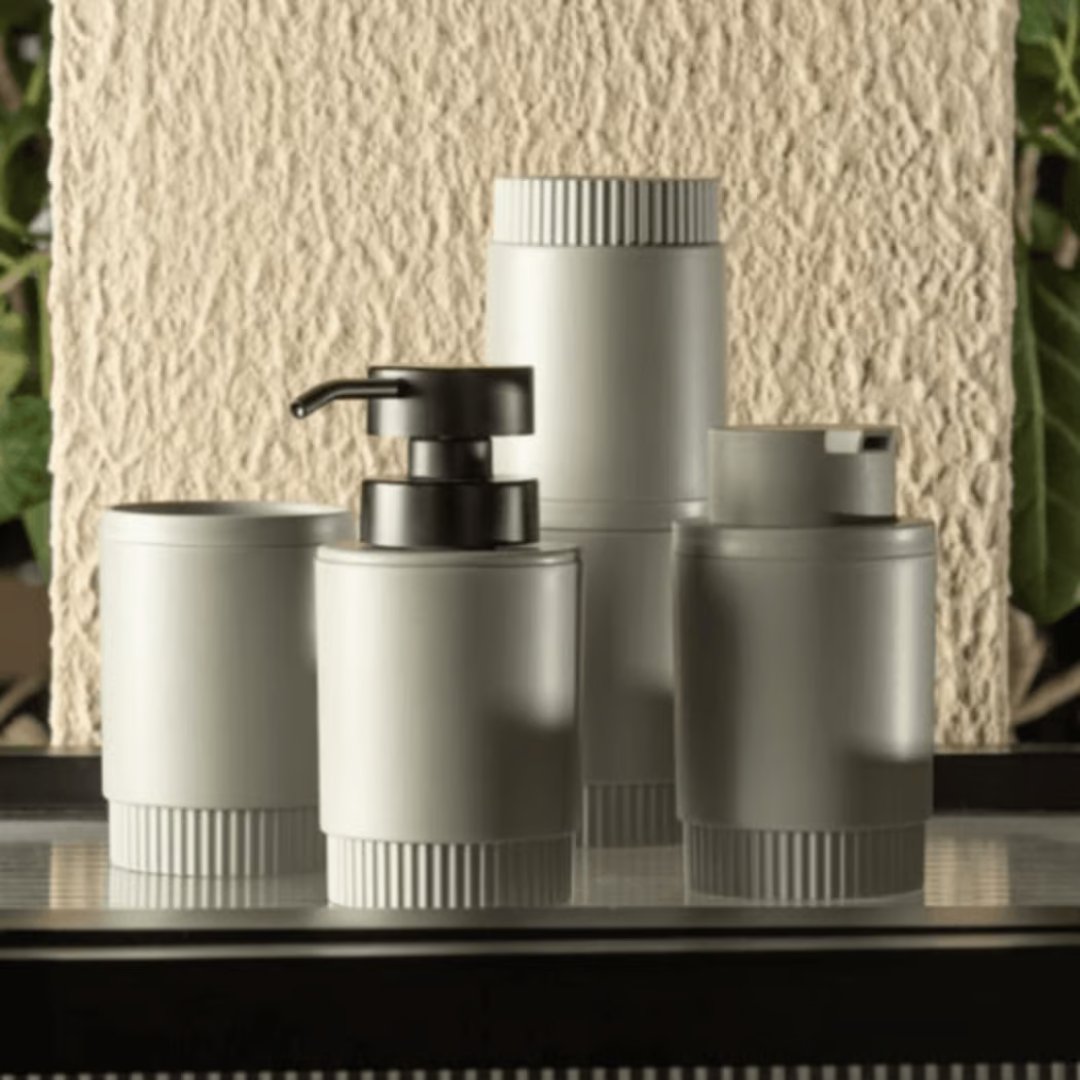 Dispenser Porta Sabonete Liquido Dorica Verde Salvia 300ml