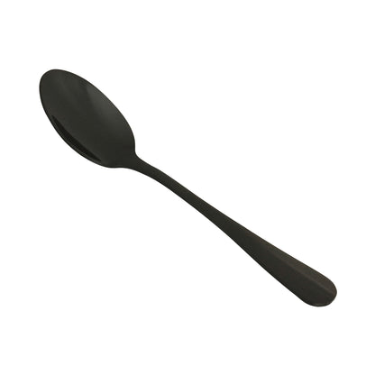 Faqueiro 24 Peças de Aço Inox Positano Preto Ônix