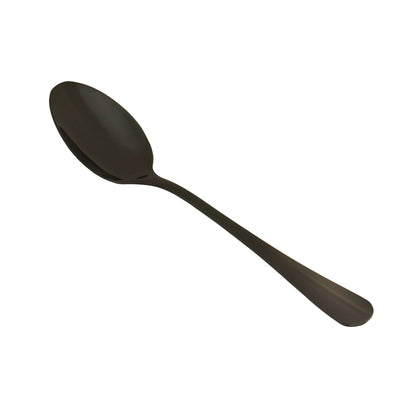 Faqueiro 24 Peças de Aço Inox Positano Preto Ônix