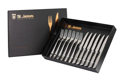 Faqueiro Wish Inox Churrasco 12 Peças St James