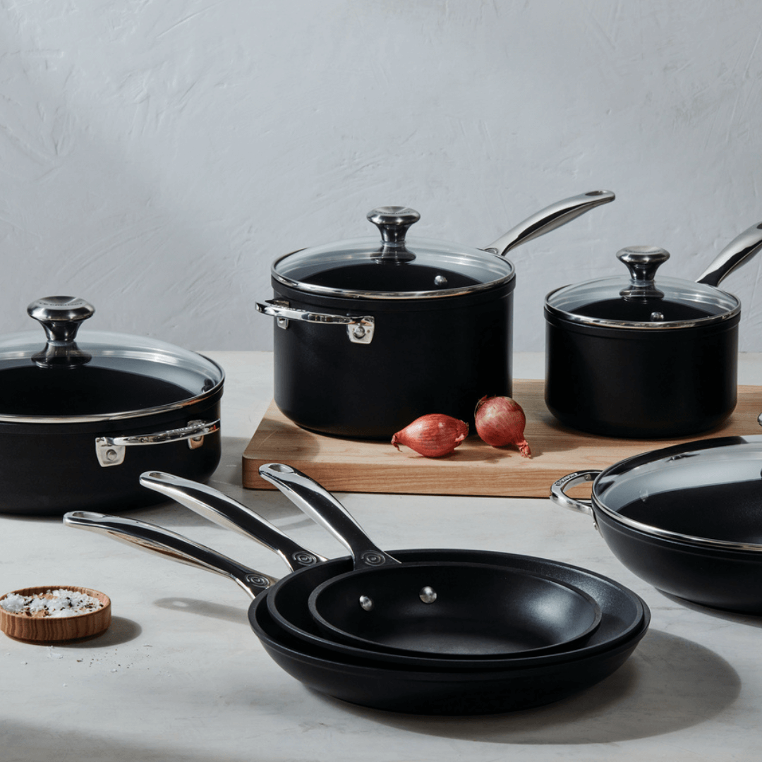 Jogo 2 Frigideiras Rasas Antiaderentes TNS 24cm e 28cm Le Creuset