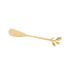 Jogo 4 Espátulas em Aço Inox  Dourado
