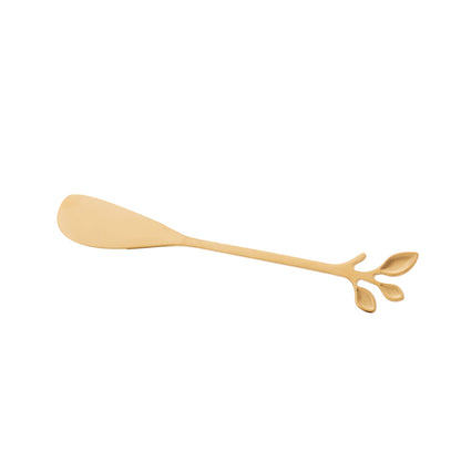 Jogo 4 Espátulas em Aço Inox  Dourado