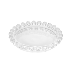 Jogo 4 Pratos Cristal Pearl 10cm