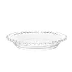 Jogo 4 Pratos em Cristal Pearl 14cm