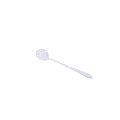 Jogo de Colheres em Aço Inox Estilo Flor 4 Peças