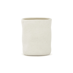 Jogo para Banheiro em Cerâmica Off White 3 Peças