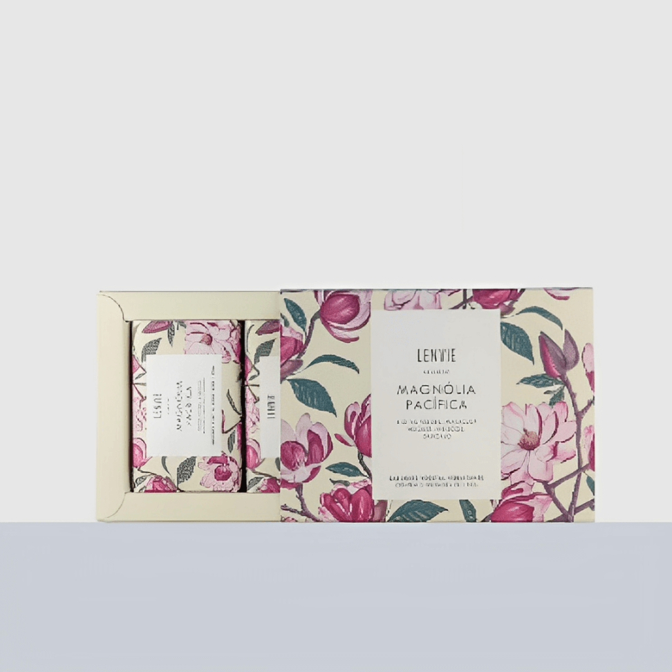Kit 2 Sabonetes em Barra Magnólia Pacífica Arabesc 150g L' envie