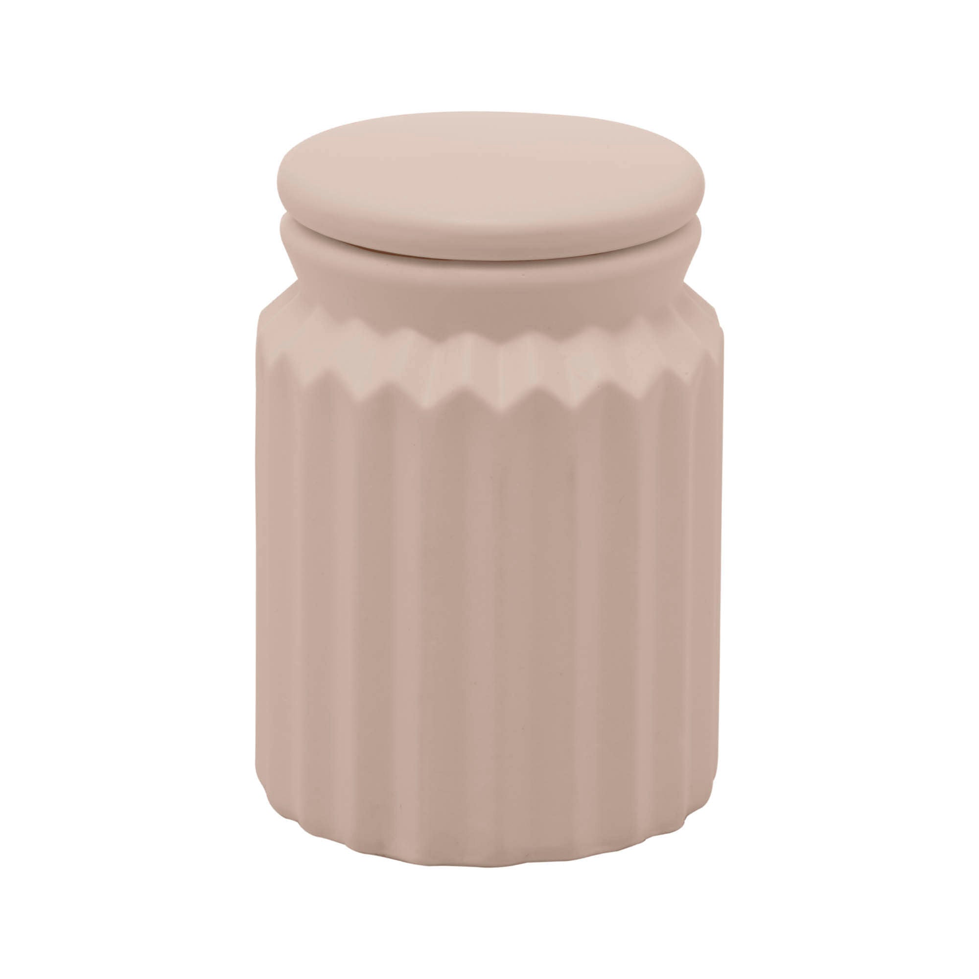 Kit para Banheiro em Cerâmica Stripes Nude 2 Peças