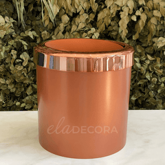 Lixeira Basculante 5 Litros Rose Gold