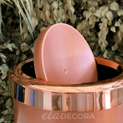 Lixeira Basculante 5 Litros Rose Gold