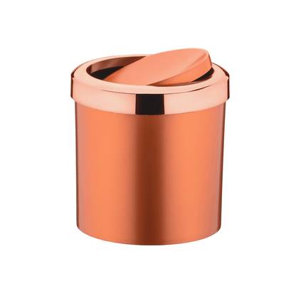 Lixeira Basculante 5 Litros Rose Gold