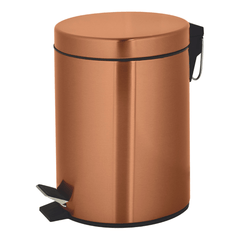 Lixeira com Pedal Tóquio Cobre 5 Litros