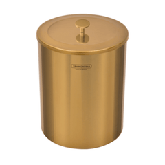 Lixeira Dourada Luxo 100% Aço Inox 5 Litros Tramontina