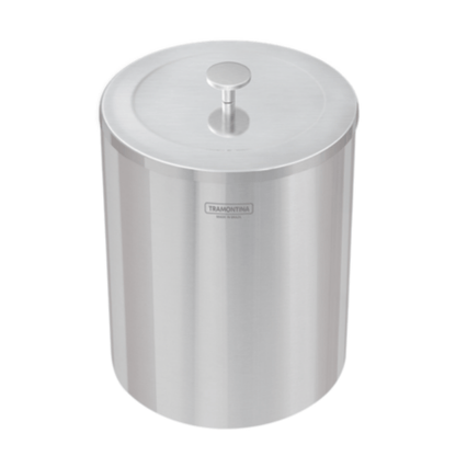 Lixeira Inox Tramontina Útil Acabamento Polido 5L Tramontina