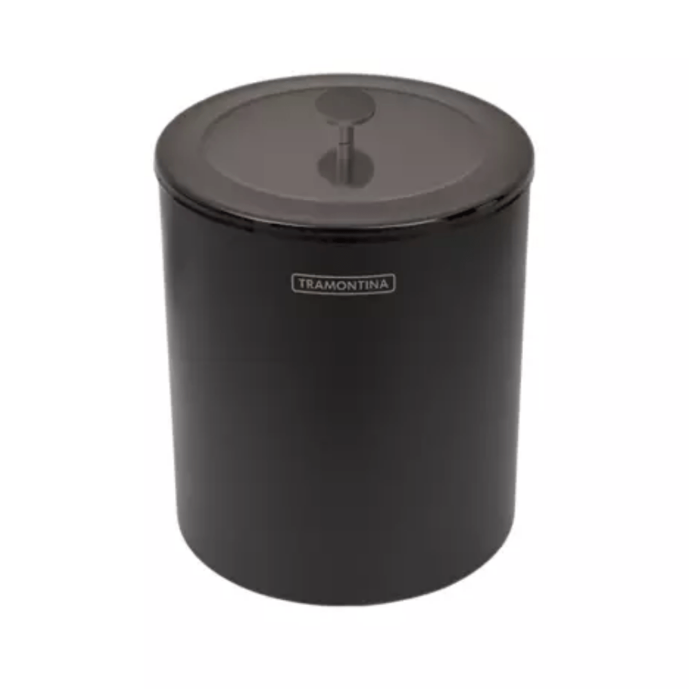 Lixeira Tramontina Util Black Mix Balde Plástico 5 Litros Tramontina