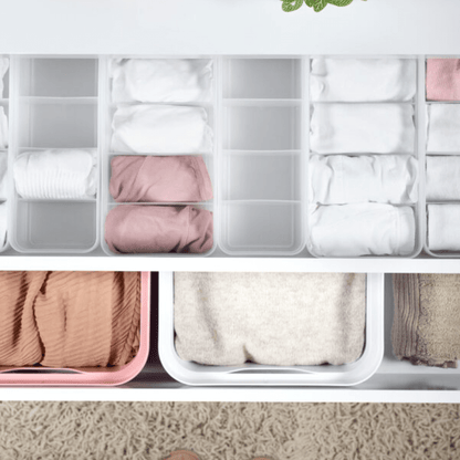 Organizador Colmeia Logic Transparente P 35cm x 10cm