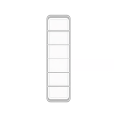 Organizador Colmeia Logic Transparente P 35cm x 10cm
