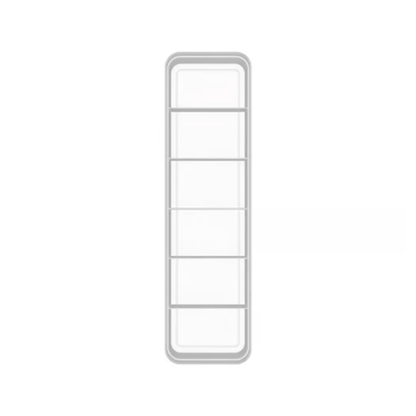 Organizador Colmeia Logic Transparente P 35cm x 10cm