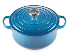 Panela Redonda Signature Azul Marseille 22cm Le Creuset