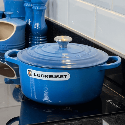 Panela Redonda Signature Azul Marseille 22cm Le Creuset